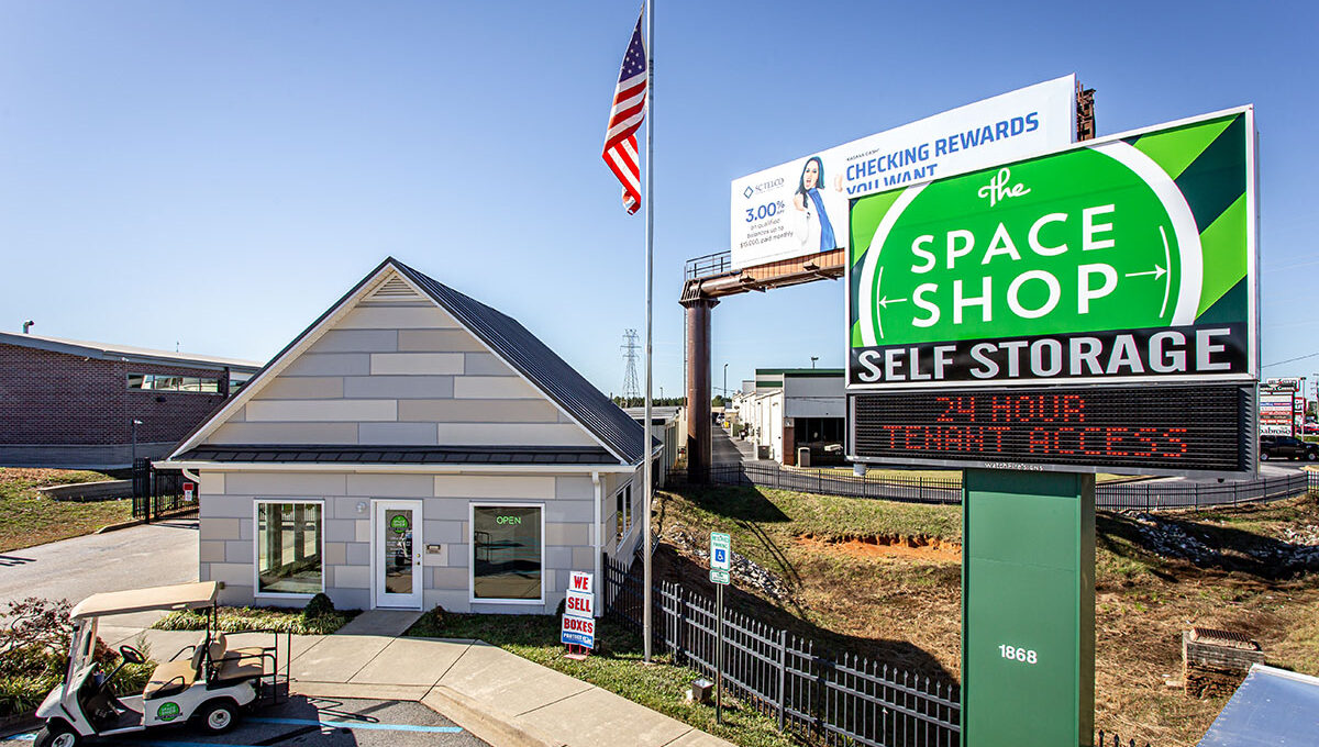 Self Storage Units in Greenville, SC on Woodruff Rd. Space Shop