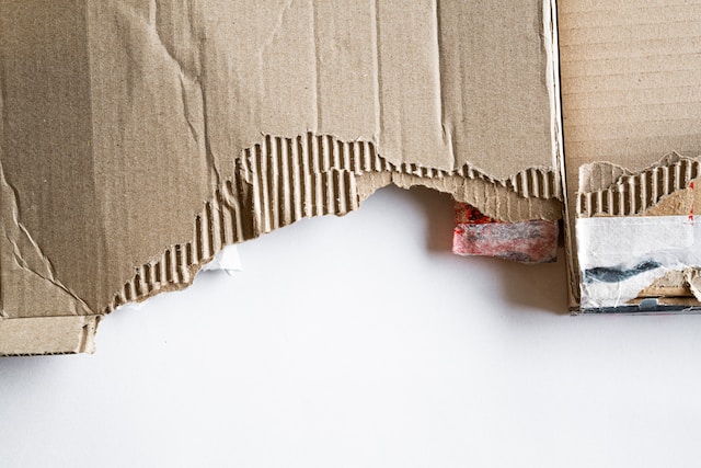 Cardboard is one of the storage strategies for a smooth move.